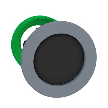 Schneider Electric ZB5F Series Black Push-in Push Button Head, 30.5 mm Cutout, IP67, IP66, BV, DNV, UL