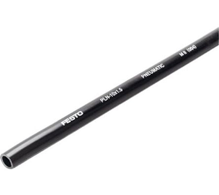 Festo Polyethylene, Hose Pipe, 12 mm ID, 16 mm OD, Black