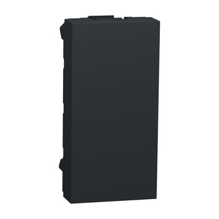 Schneider Electric Thermoplastic Matt Cover Plate Cover Plate, 17mm W, 22.5 mm L for Use with Cover Frames