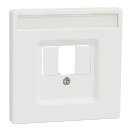Schneider Electric White 2 Gang Cover Plate