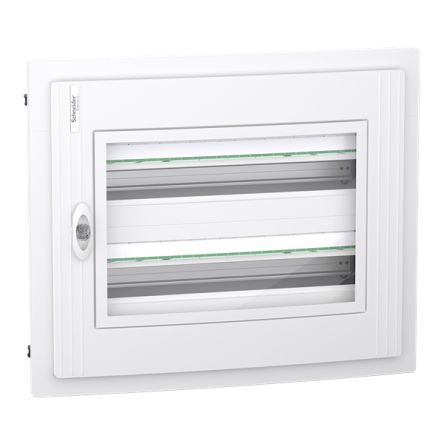 Schneider Electric PrismaSeT Series Plastic, Metal Enclosure, IP40 Transparent Door, 510 mm x 648 mm x 129 mm