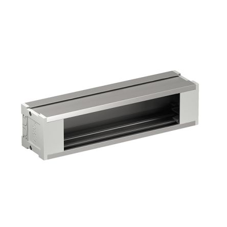 Schneider Electric OptiLine 45 Clear Natural Aluminium Back Box, IP30 60 mm 60mm 60 mm