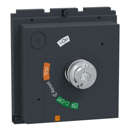 Schneider Electric Black, Silver Rotary Handle, 15 cm, Lv432498 Series