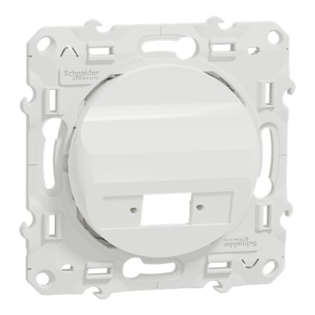 Schneider Electric White 1 Gang Cover Plate