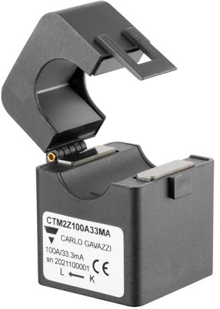 Carlo Gavazzi CTM Series Current Sensor 100 A 16mm Bore