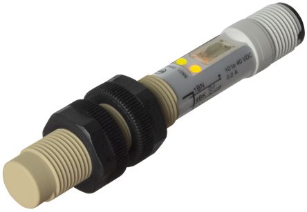 Carlo Gavazzi CA12KAN08BPM1IO Barrel Capacitive Proximity Sensor 8 mm, M12 NO/NC 200mA 40V dc 40 V dc