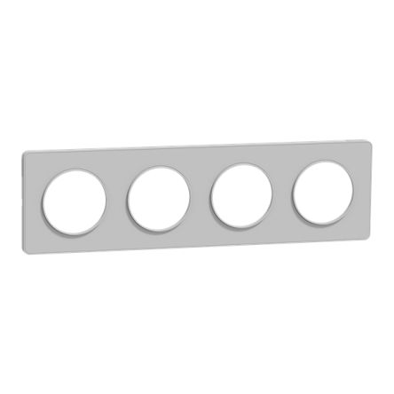 Schneider Electric Lighting Cover for use with Odace, 298mm Width, Clip Fixing, 85 mm