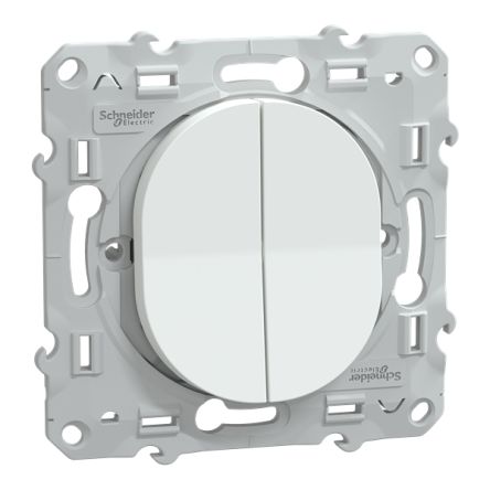 Schneider Electric Ovalis Series Illuminated Push Button Switch, Silicone Polymer, IP21D 250 V ac