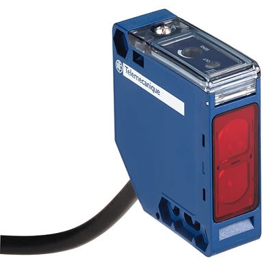 Telemecanique Sensors Retroreflective Photoelectric Sensor, Rectangular Sensor