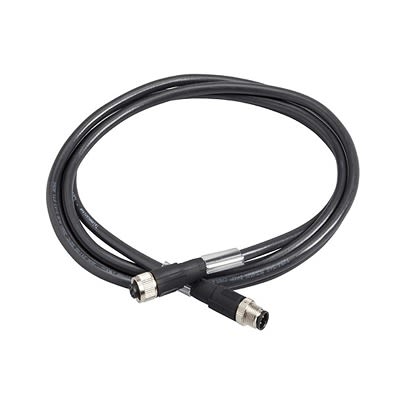 Telemecanique Sensors Female M12, Straight to Male M12, Straight Cable Assembly, 2 m