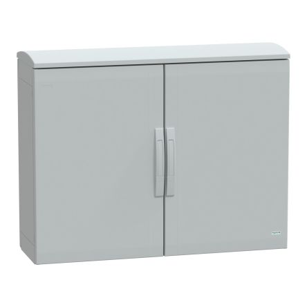 Schneider Electric PanelSeT Series Fibreglass Reinforced Polyester 2-Door Floor Standing Enclosure, Plain Door, IP44 320