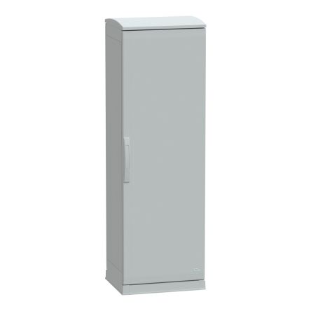 Schneider Electric PanelSeT Series Fibreglass Reinforced Polyester 1-Door Floor Standing Enclosure, Plain Door, IP44 420