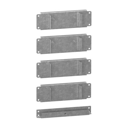Schneider Electric Steel Mounting Plate, 410mm W, 5638800.00 mm L for Use with Altivar Process Modular