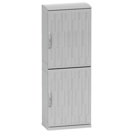 Schneider Electric PanelSeT Series Fibreglass Reinforced Polyester 2-Door Floor Standing Enclosure, IP55 420 mm, 750 mm