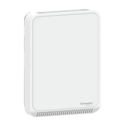 Schneider Electric SLASXCV2 Air Quality Monitor 50 °C, 50 °C Max, 100 %RH Max, AC Adapter-Powered
