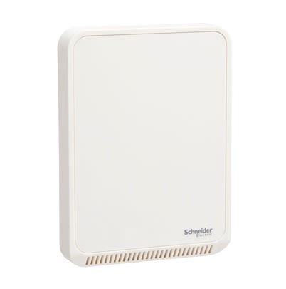 Schneider Electric SLASXX2 Air Quality Monitor 50 °C, 50 °C Max, 100 %RH Max, AC Adapter-Powered