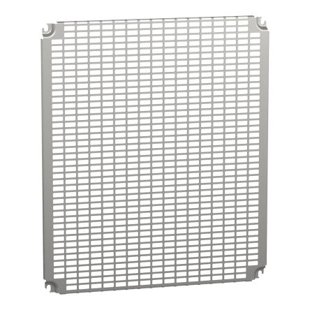 Schneider Electric Steel Zinc Plated Mounting Plate, 550mm W, 1.500 cm L for Use with Thalassa Thalassa PLM Enclosure