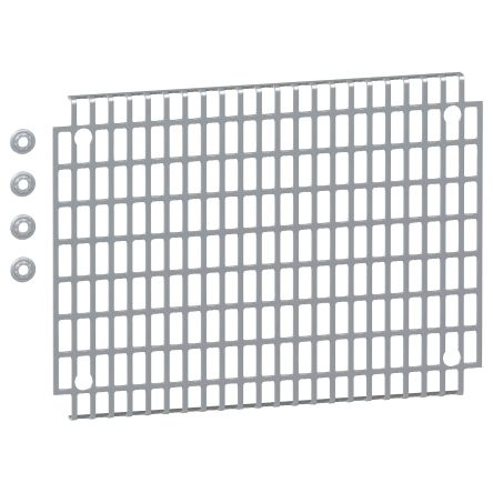 Schneider Electric Enclosure Mount Hardware, 334mm W, 46.500 cm L for Use with Enclosure