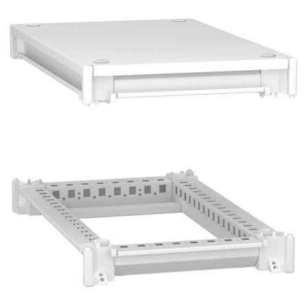 Schneider Electric PrismaSeT HD Series RAL 9003 Steel Enclosure Chassis & Frames, 110 mm H, 300mm W, 500 mm D For Use