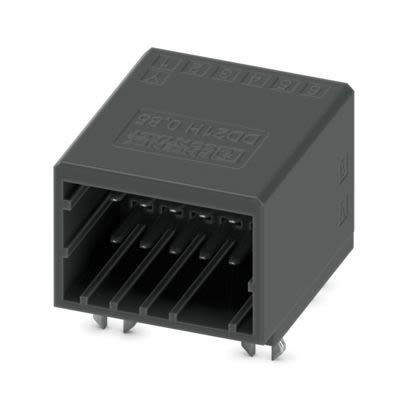 Phoenix Contact DD21H Series Wave Soldering Mount PCB Header, 12 Contact(s), 2.5 mm Pitch, 2 Row, Shrouded