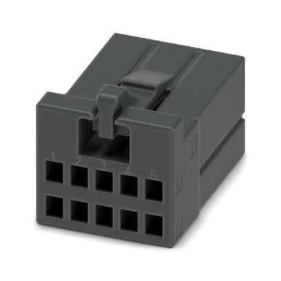 Phoenix Contact DD21PC Series PCB Connector, 10-Contact, 2.5 mm Pitch, 2 Row Crimp