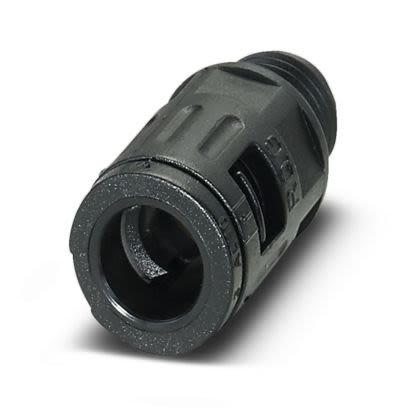 Phoenix Contact WP-G Series Black Polyamide 6 Cable Gland, PG7 Thread, 6.5 mm max., IP69K, IP68