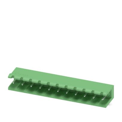 Phoenix Contact MSTB Series Wave Soldering Mount PCB Header, 11 Contact(s), 5.08 mm Pitch, 1 Row, Shrouded