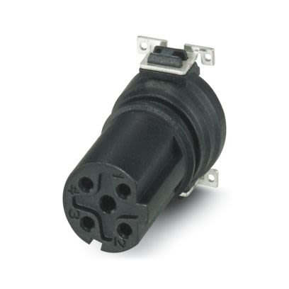 Phoenix Contact Female Circular Connector Insert size M12 4 Way for use with Circular Connector Inserts
