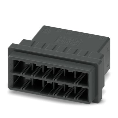 Phoenix Contact DD32H 2 Series PCB Connector, 12-Contact, 5.08 mm Pitch, 2 Row Crimp