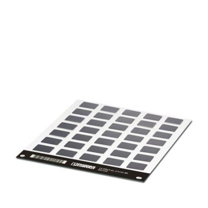 Phoenix Contact Panel Marking, 17.6 mm Length, 18 mm Height 0831590 Black