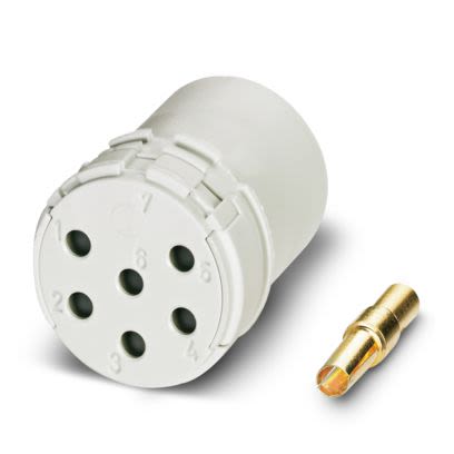 Phoenix Contact Contact Insert size 2 mm 6 Way for use with Shock And Vibration Resistant