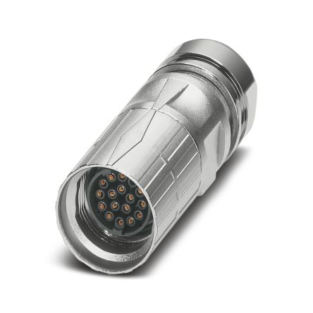 Phoenix Contact Circular Connector, 17 Contacts, Cable, M17 Connector, Socket, Female, IP67, ST Series