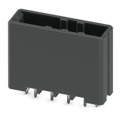 Phoenix Contact D32H Series Wave Soldering Mount PCB Header, 4 Contact(s), 5.08 mm Pitch, 1 Row, Shrouded