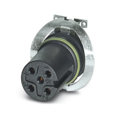 Phoenix Contact Female Circular Connector Insert size M12 4 Way for use with Circular Connector Inserts