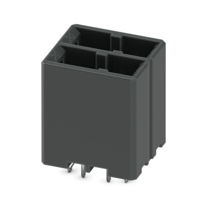 Phoenix Contact DD32H Series Wave Soldering Mount PCB Header, 4 Contact(s), 5.08 mm Pitch, 2 Row, Unshrouded