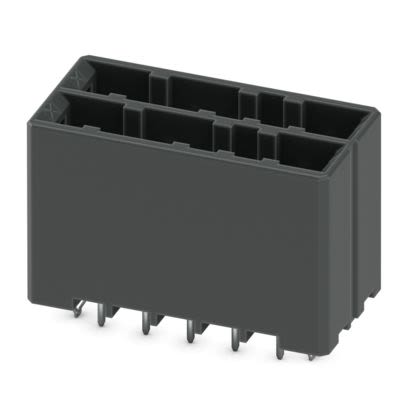 Phoenix Contact DD32H Series Wave Soldering Mount PCB Header, 10 Contact(s), 5.08 mm Pitch, 2 Row, Shrouded
