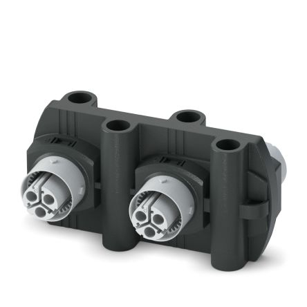 Phoenix Contact 2-Way H Distributor Male for Panel Mount