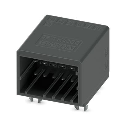 Phoenix Contact DD21H Series Wave Soldering Mount PCB Header, 12 Contact(s), 2.5 mm Pitch, 2 Row, Shrouded