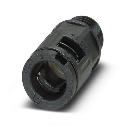 Phoenix Contact WP-G Series Black Polyamide 6 Cable Gland, PG9 Thread, 10 mm max., IP68, IP69K