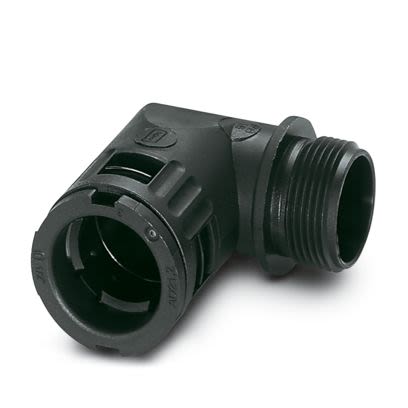Phoenix Contact WP-GA HF Series Black Polyamide 6 Cable Gland, PG16 Thread, 16.5 mm max., IP68, IP66