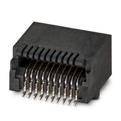 Phoenix Contact PCB Connector for use with SFP and SFP+ transceivers