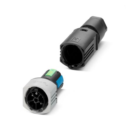 Phoenix Contact Industrial Circular Connector, 5 Contacts, Cable, Plug, Male, IP65, IP67, IP69K, IPD Series