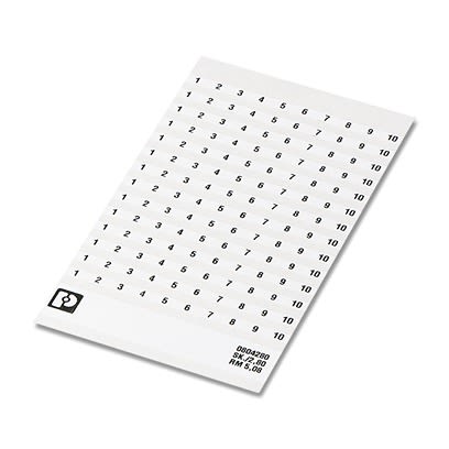Phoenix Contact, SK Polyester Labelled Terminal Marker for use with Terminal Block