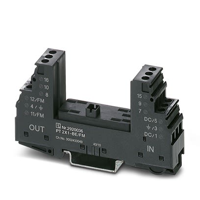 Phoenix Contact Surge Protector, 250 V ac, DIN Rail
