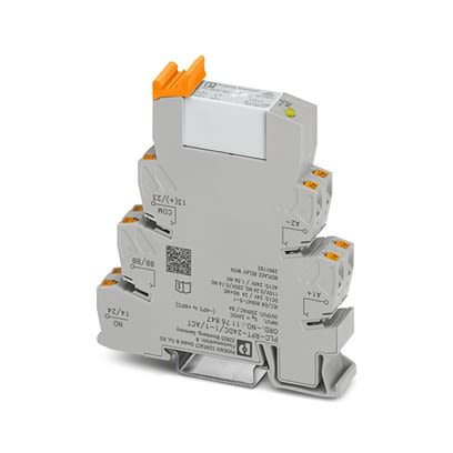 Phoenix Contact 1176847 Series Relay, Voltage Input, Relay Output, 250V ac/dc Supply