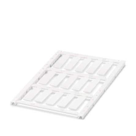 Phoenix Contact, UCT-EMP (29X8) Polycarbonate Snap-in Marker for use with Control Cabinets As Well As The Field