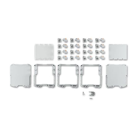 Phoenix Contact ME Series DIN Rail Housing Set for Use with For Mounting On A DIN Rail