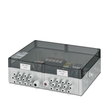 Phoenix Contact SOL-SC Series Polycarbonate Junction Box, IP65, 254 mm, 361mm 254 mm