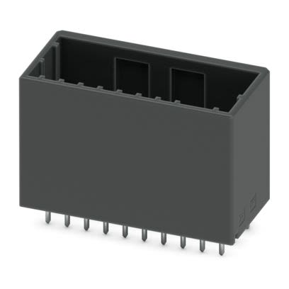 Phoenix Contact DD21H Series Wave Soldering Mount PCB Header, 20 Contact(s), 2.5 mm Pitch, 2 Row, Shrouded
