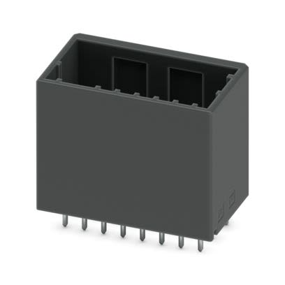Phoenix Contact DD21H Series Wave Soldering Mount PCB Header, 16 Contact(s), 2.5 mm Pitch, 2 Row, Shrouded